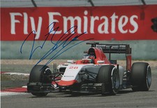 Will Stevens "Manor Marussia 2015" Autogramm signed 20x30 cm Bild
