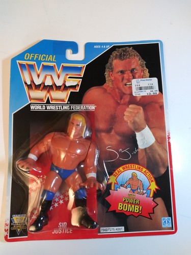 World Wrestling Federation Sid Justice Action Figu...