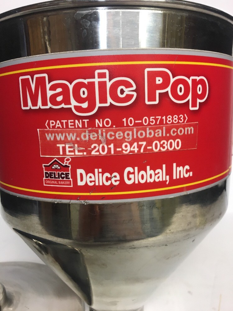 KIM'S MAGIC POP RICE CAKE MACHINE *HOPPER* w/LID FOR DMP1 *FREE