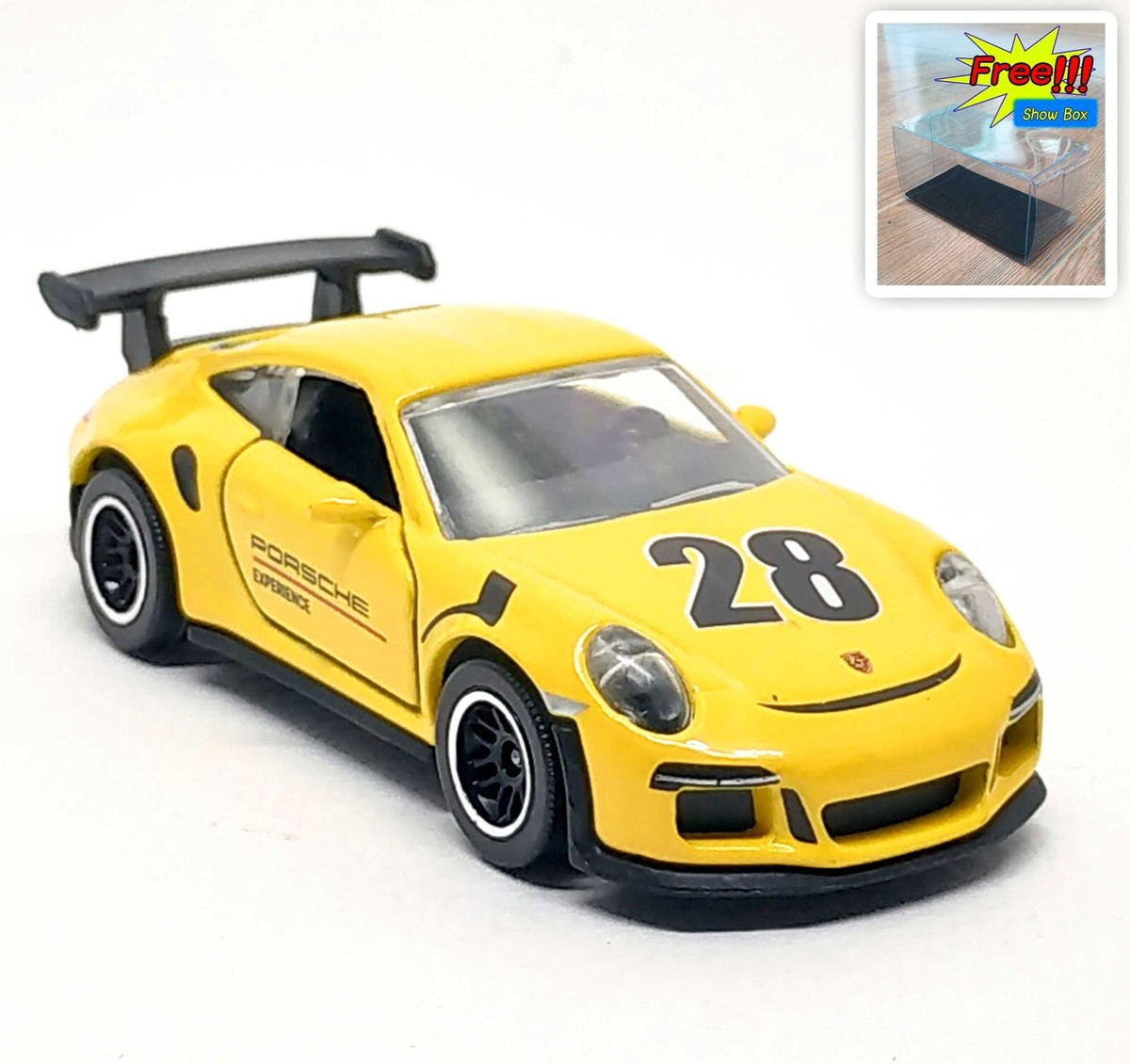 Porsche - 新品ポルシェ GT3 イエロー1/18 ミニカー HotWheels Hot Wheels Porsche 911 GT3 Yellow | eBay