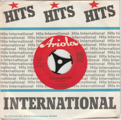 Eddie Wilson Sie Hat Das Gewisse Etwas Vinyl Single 7inch Ariola