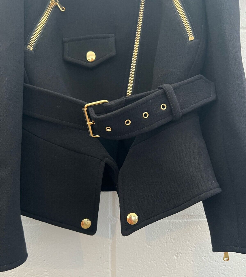 Amuleti viscose jacket black color