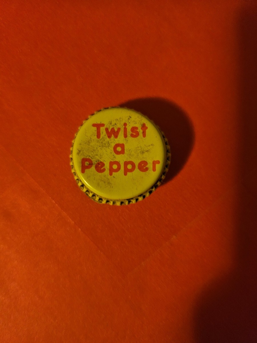 Vintage Dr Pepper bottle cap twist a pepper | eBay