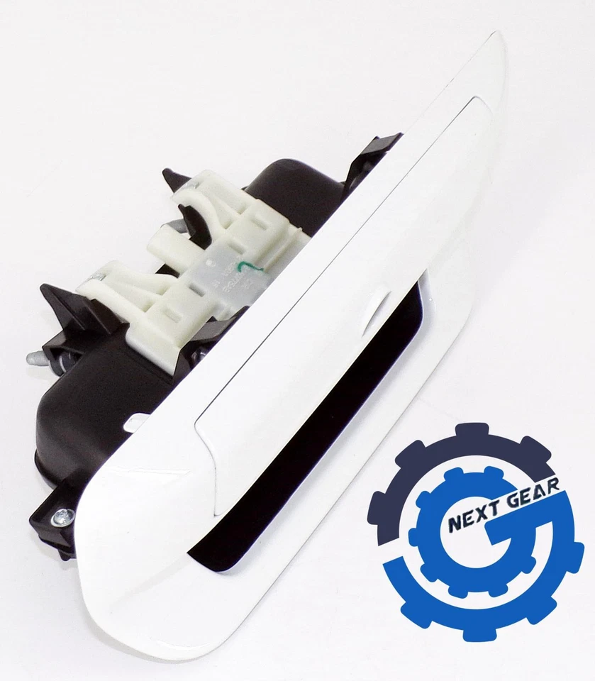 Nuevo moldura de liberación de manija de maletero blanca Mopar 2014-21 Jeep Cherokee 6EF99TRMAA fabricante de equipos originales Foto 2 de 4