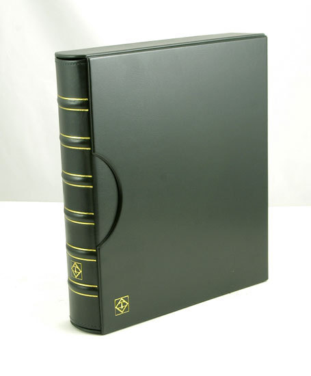 LIGHTHOUSE Graded Album Grande Leather 3 Ring Binder Green 2c Pages For 