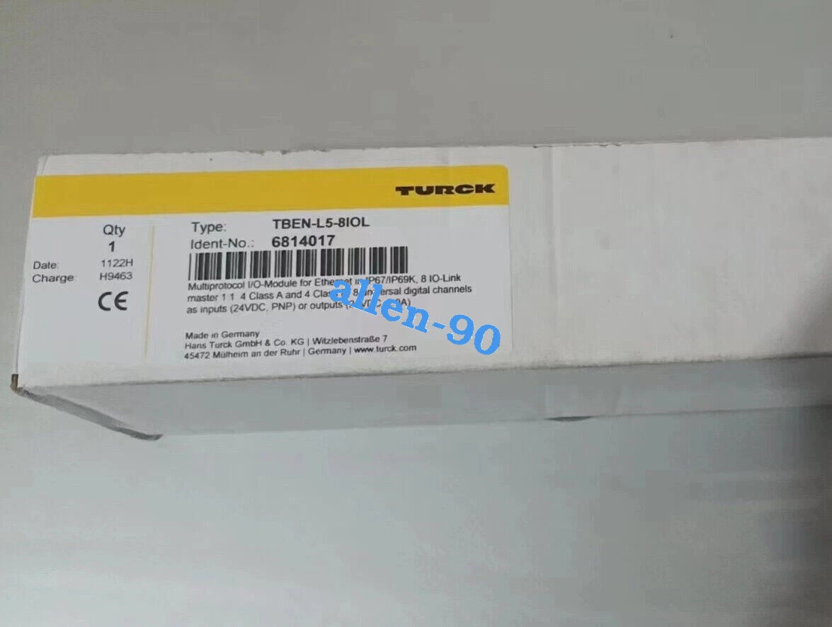 TBEN-L5-8IOL Module TBEN-L5-8IOL IO-LINK 6814017 Brand New
