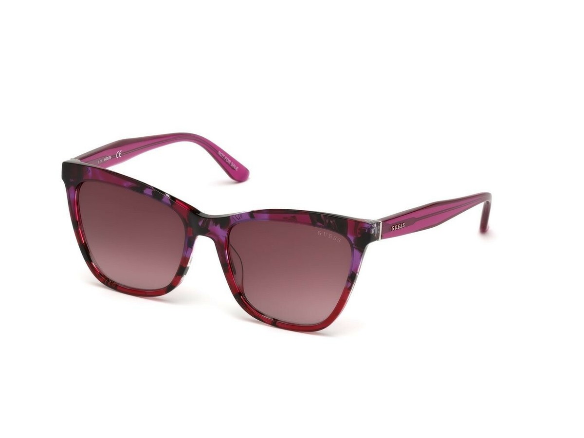 NWT GUESS SUNGLASSES GU 7520 83Z 56MM VIOLET/GRADIENT LENS | eBay