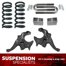 3"/4" Lowering Leveling Kit For 1982-2004 Chevy S10 2WD 4CYL w/ Spindles