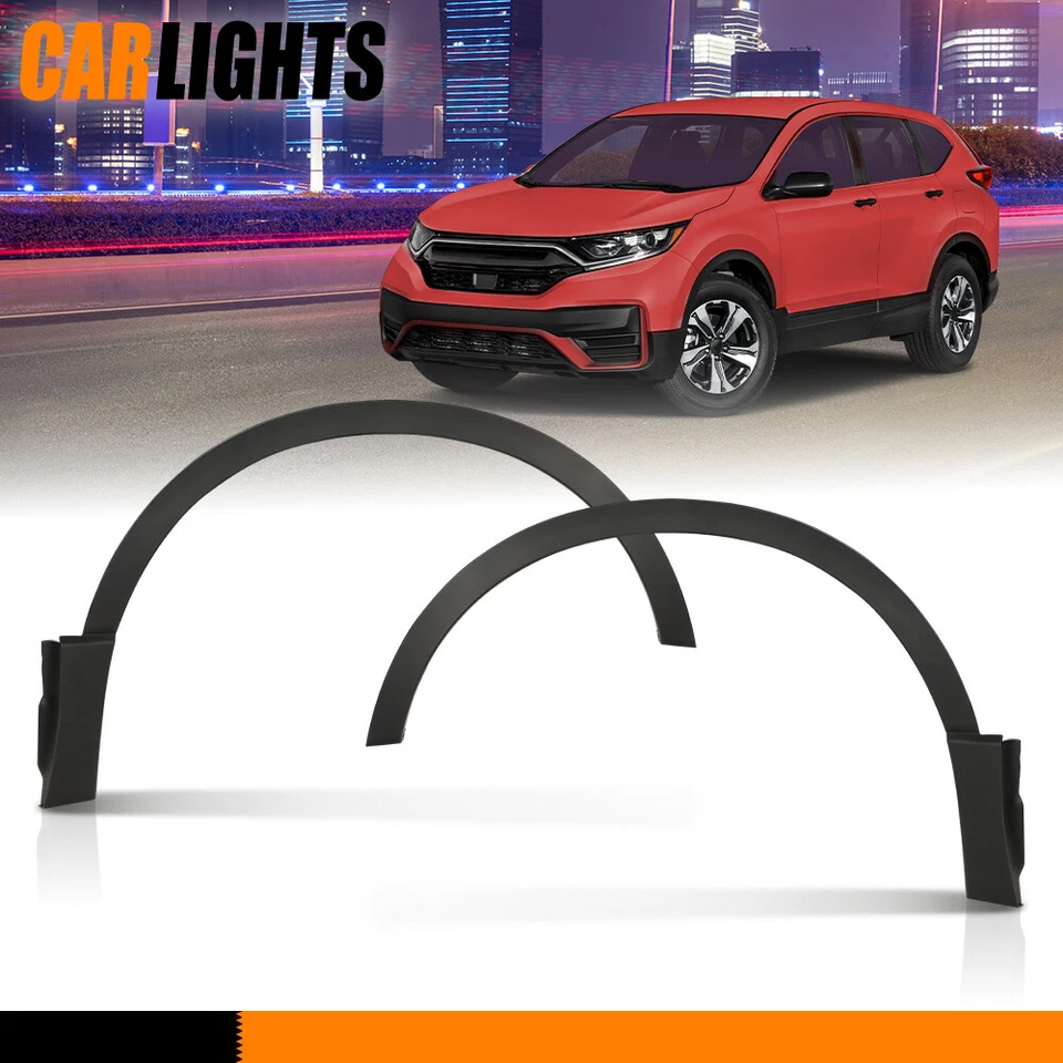 Front Fender Trim Wheel Arch Molding Fit For 2017-2022 Honda CR-V Left+Right - Image 2 of 4