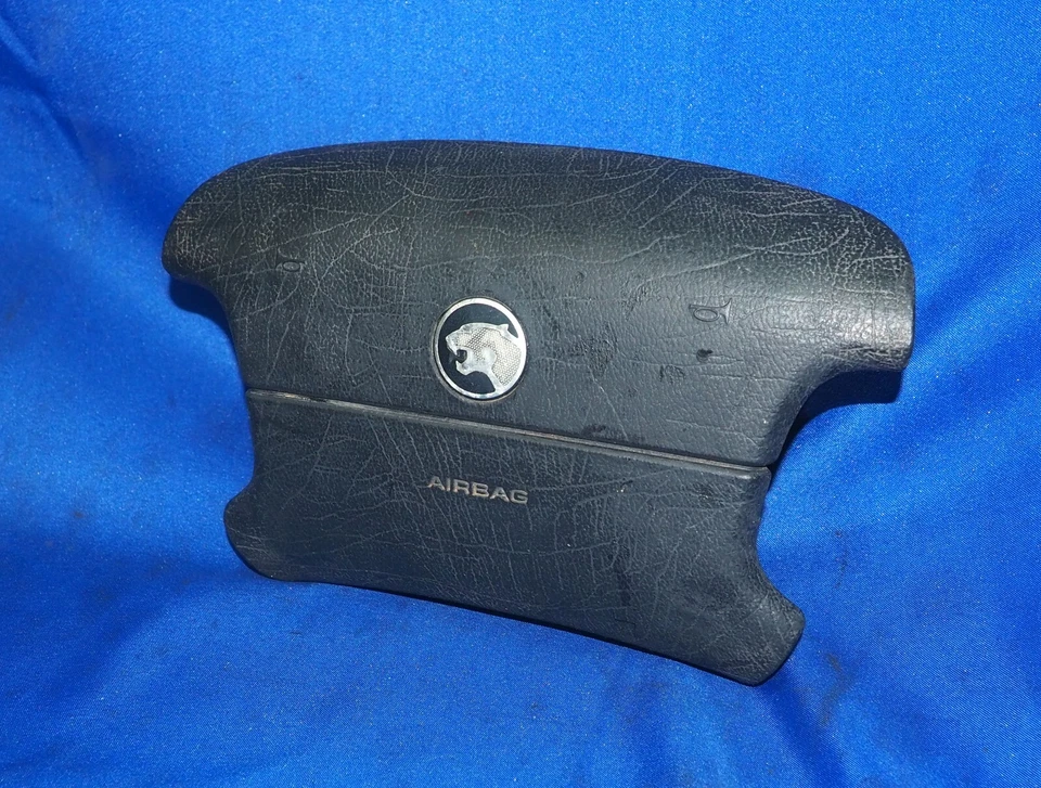 Bolsa de aire para volante izquierdo Mercury Cougar 1999 2000 negra OEM con garantía Foto 2 de 4
