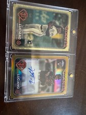 2024 Marco Luciano Topps Chrome Superfractor 1/1 and Gold Auto #/50