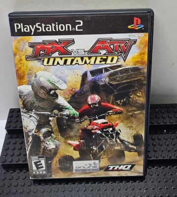 MX vs. ATV Untamed (Sony PlayStation 2) PS2 Complete CIB w/manual Tested