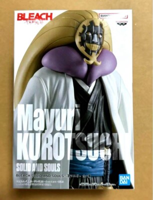 BLEACH SOLID AND SOULS Mayuri Kurotsuchi Figur Japan Anime Neu