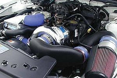 Vortech Ford Mustang H/O 4.0L V6 07-08 Komplett V-2 Si Supercharger Poliert