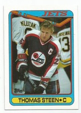 THOMAS STEEN 1990-91 TOPPS CARD NM-MT CONDITION