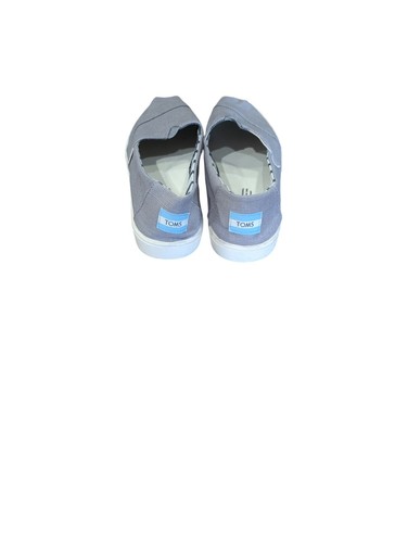 TOMS Womens Canvas Flats Loafers Slip On Shoes Light Gray Size 7.5 - Picture 4 of 6