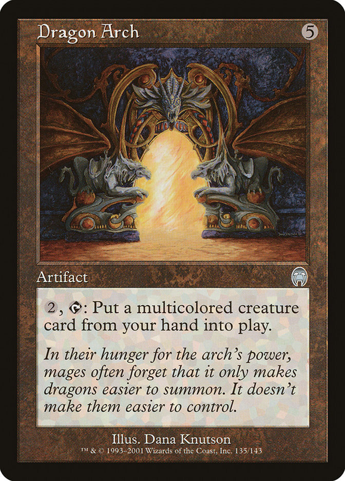 MTG Magic the Gathering Dragon Arch (135/148) Apocalypse LP