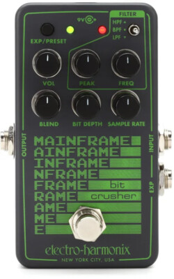 Electro-Harmonix Mainframe Bit Crusher Effects Pedal
