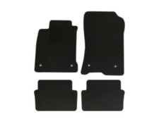 Velours Fußmatten für Renault Laguna III Bj. 2007 - 2015 Mit Absatzschoner BASIC