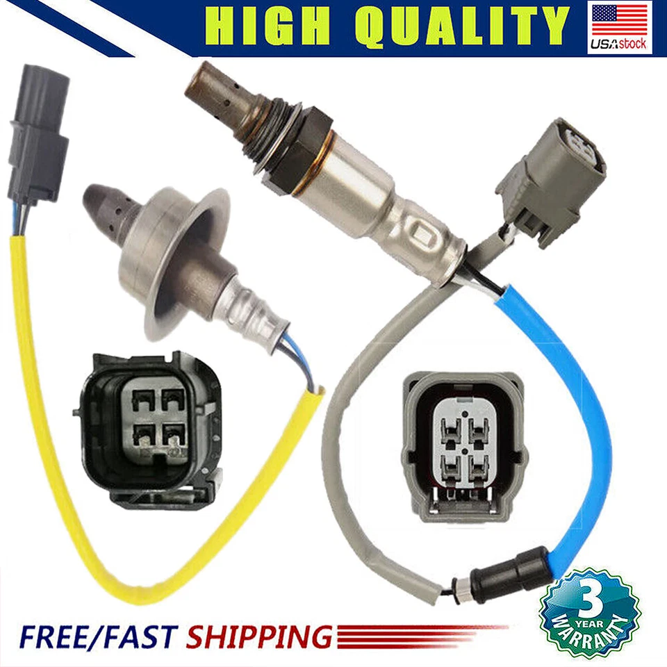 Set Of 2 O2 Sensor Up+Down For 2013 -2015 Acura ILX 2.4L 2012 -2015 Honda Civic - Image 2 of 4