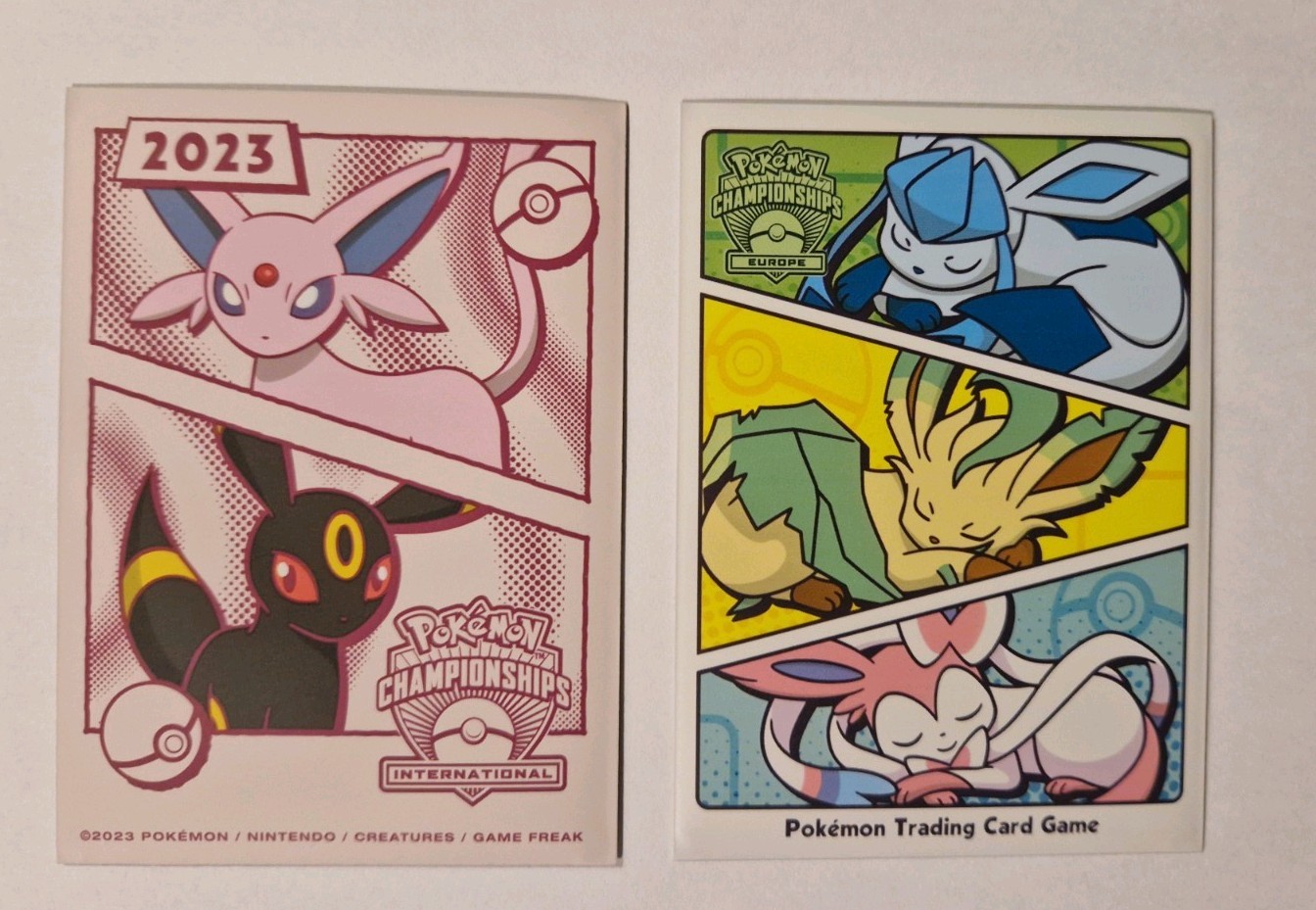 Bustine Protettive Pokemon TCG Eeveelution 2023