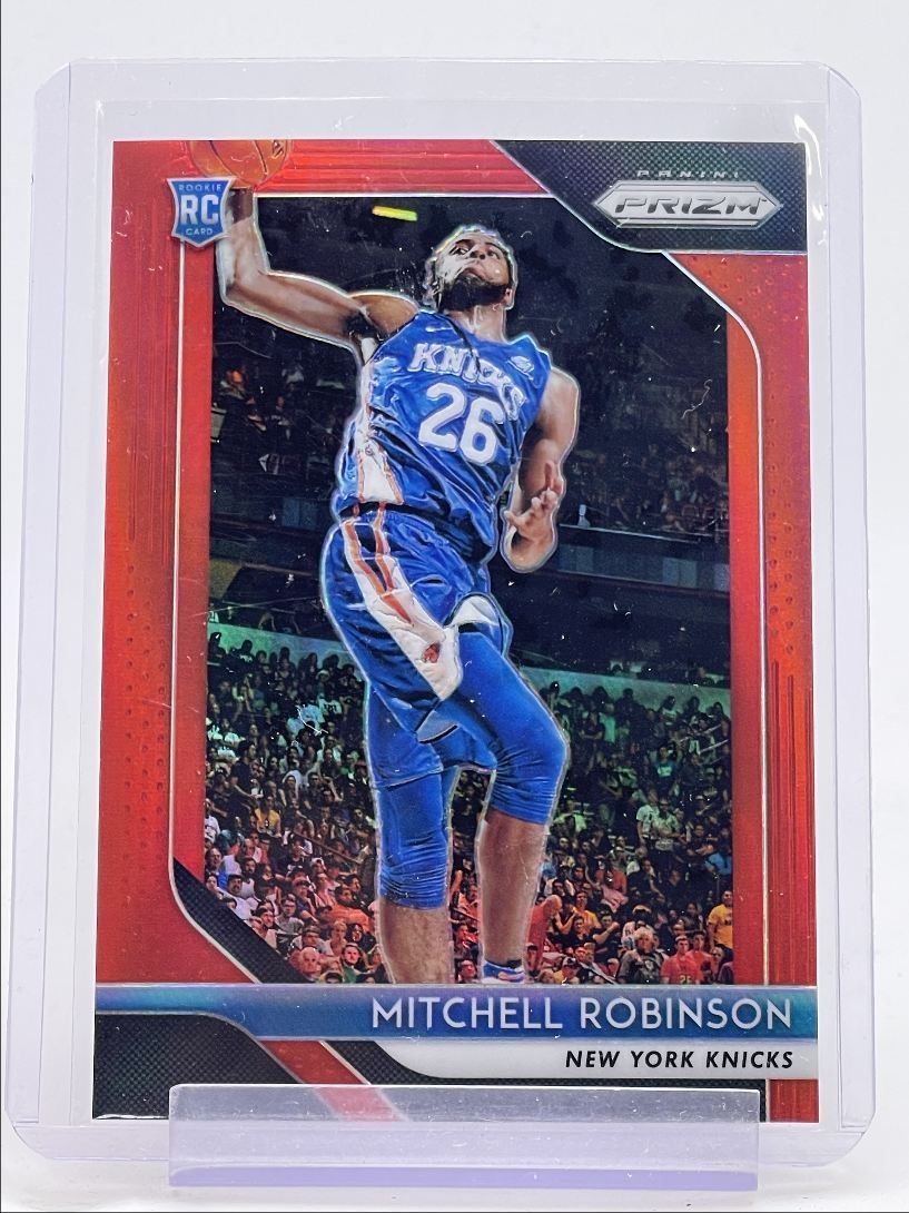 MITCHELL ROBINSON 2018-19 PANINI PRIZM ROOKIE RED KNICKS #227 RC /299 Q5908