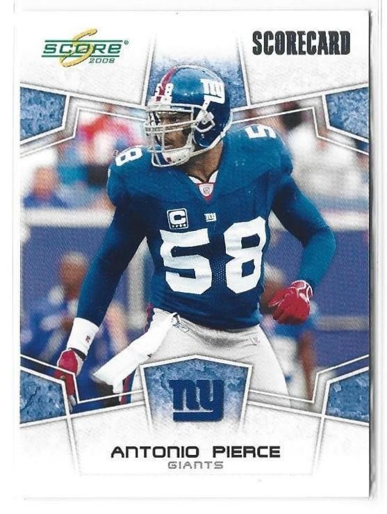 Antonio Pierce 2008 Score Scorecard #/649