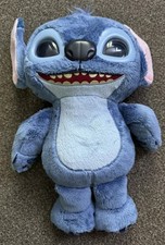 Disney Stitch Molti Umori 35cm Peluche Interattivo 50 Suoni e Reazioni Lcd Occhi