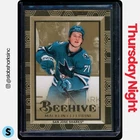 2024 UPPER DECK EXTENDED SERIES #BH-24 MACKLIN CELEBRINI BEEHIVE GOLD RC ROOKIE