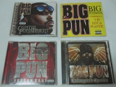 Big Pun Capital Punishment, Yeeeah Baby & Endangered Species Albums | 4 CD Lot