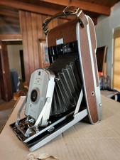Vintage Polaroid Speedliner Land Camera Model 95B Brown Instant Film Camera
