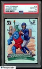 2025 Donruss Downtown #14 Jaxson Dart Giants RC Rookie SSP CASE HIT PSA 10