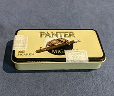 VINTAGE PANTER MIGNON 10 CIGARS TIN H & J van Schuppen HOLLAND (PL169)