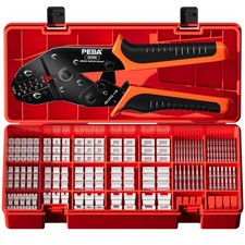Crimping Tool and JST Connector Kit - 21 Types of 2.0 mm JST-PH 2/3/4/5/6-Pin...