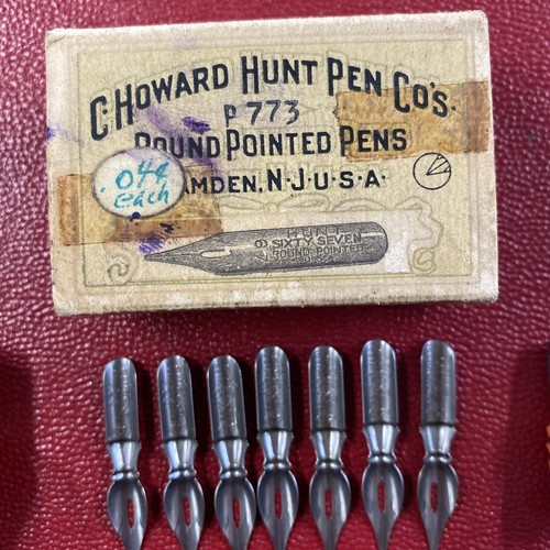 40 Howard Hunt Pen Company Dip Pen Nibs - Picture 2 of 4
