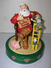 Coke Coca Cola Santa Claus Mechanical Bank, 3875 -1994 - 2nd in Series By ERTL