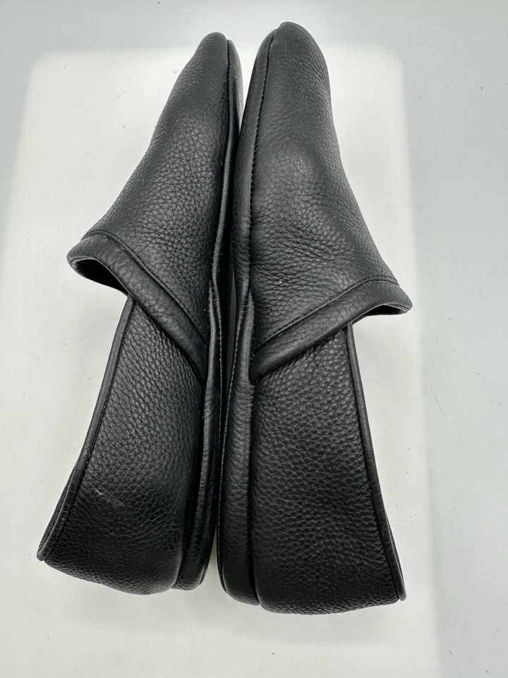 L.B. ZAPATILLAS EVANS PARA HOMBRE ARISTOCRAT OPERA NEGRAS CUERO GRANO COMPLETO TALLA 11 Foto 4 de 4