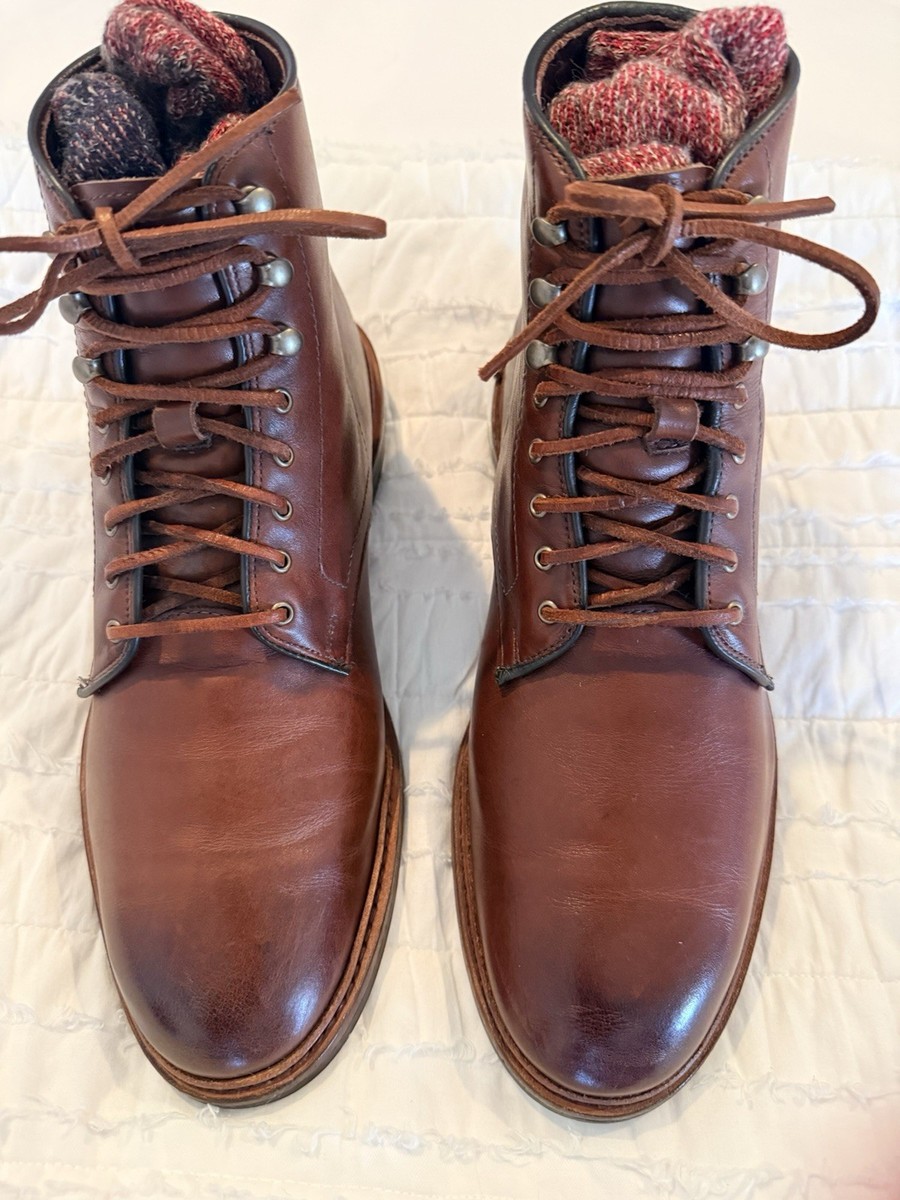 Allen Edmonds Higgins Mill Boots Chili Chromexcel  display picture 2