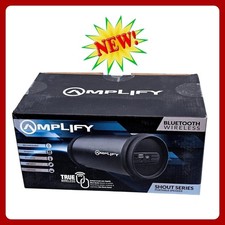 Amplify Shout Series Portable Bluetooth Speaker Wireless Rechargeable New Box