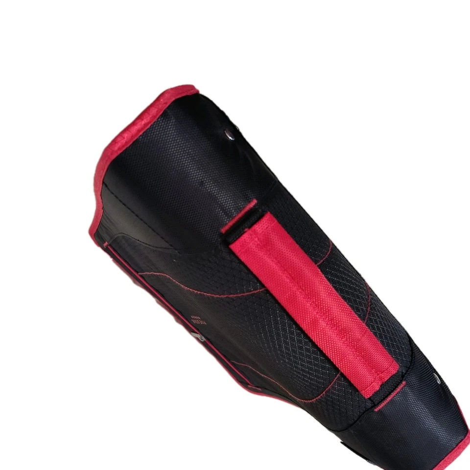 Carpeta de 3 anillas con cremallera Mead Five Star 2" negra/roja mango retro Y2K Foto 3 de 4