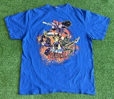 Vintage Yu-Gi-Oh Shonen Jumps Tee Shirt 1996 Youth XL Authentic Blue Anime Vtg
