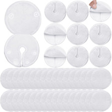 20 Pack Feeding Tube Pads G Tube Button Pad with Cover Reusable Feeding Supplies
