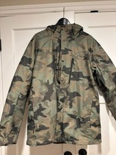 Columbia Interchange Camo Jacket Omni Heat Waterproof 3-in-1 Size Large