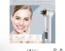 Blackhead Remover Pore Vacuum Blackhead Extractor, Electric Blackhead Remover Va