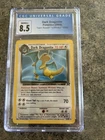 Pokémon 2000 First Dark Dragonite CGC 8.5 Team Rocket Unlimited 22/82