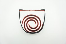 Odyssey Golf Tempest III Swirl Mallet Putter Headcover Good White/Red/Black