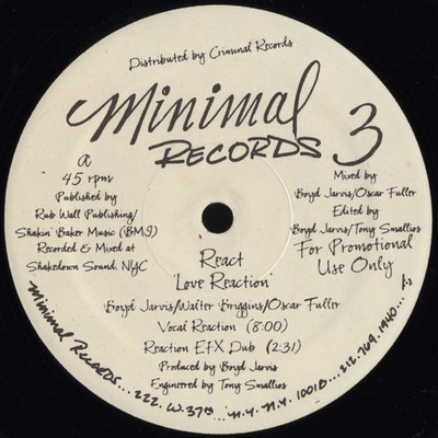 React - Love Reaction (12'', Promo) (Near Mint (NM or M-)) 3097657353