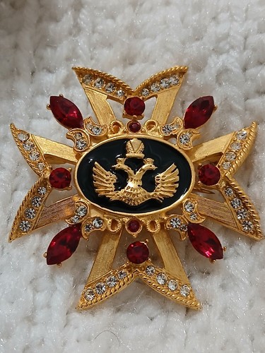 Maltese Cross Brooch