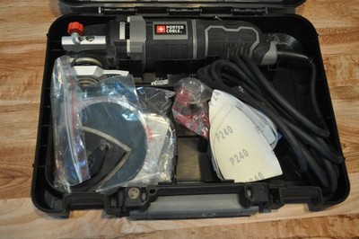 Porter Cable PCE605 Corded Oscillating Multi-Tool XTRAS Likenew