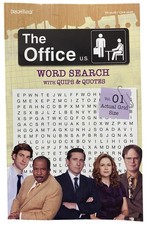 TV Show The Office Word Search with Quips, Quotes & Coloring Book New